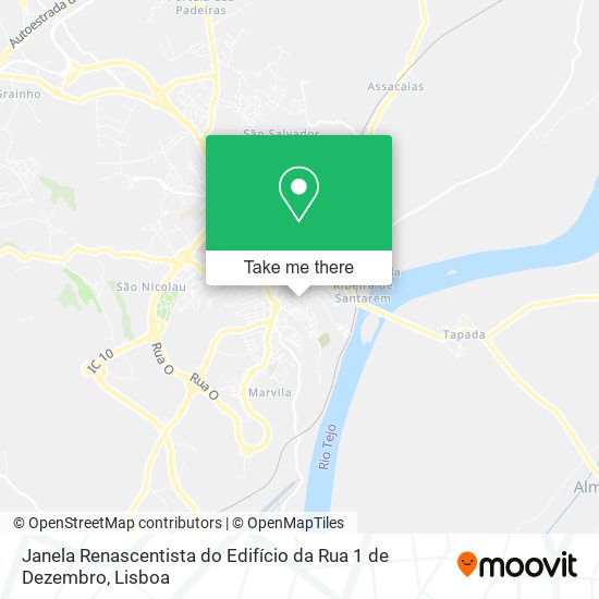 Janela Renascentista do Edifício da Rua 1 de Dezembro map