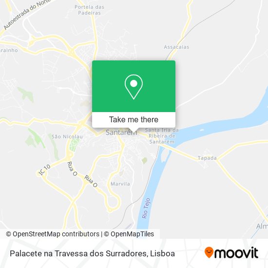 Palacete na Travessa dos Surradores map