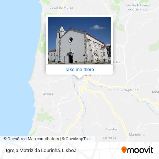 Igreja Matriz da Lourinhã map