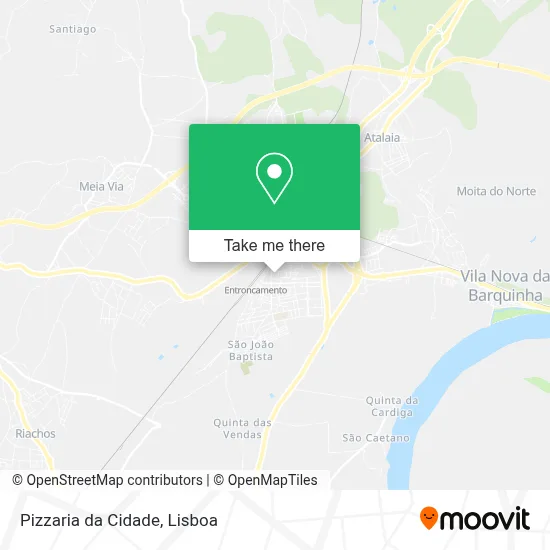 Pizzaria da Cidade map