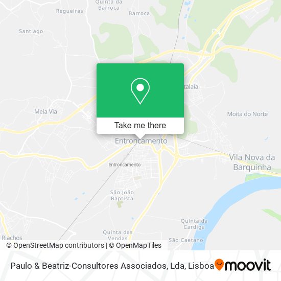 Paulo & Beatriz-Consultores Associados, Lda mapa