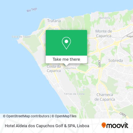 Hotel Aldeia dos Capuchos Golf & SPA map