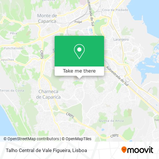 Talho Central de Vale Figueira map