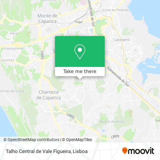 Talho Central de Vale Figueira map