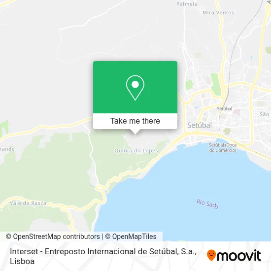 Interset - Entreposto Internacional de Setúbal, S.a. map