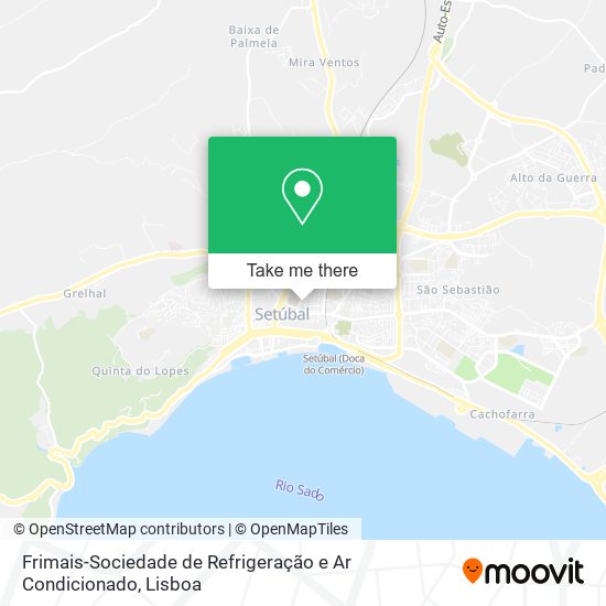 Frimais-Sociedade de Refrigeração e Ar Condicionado mapa