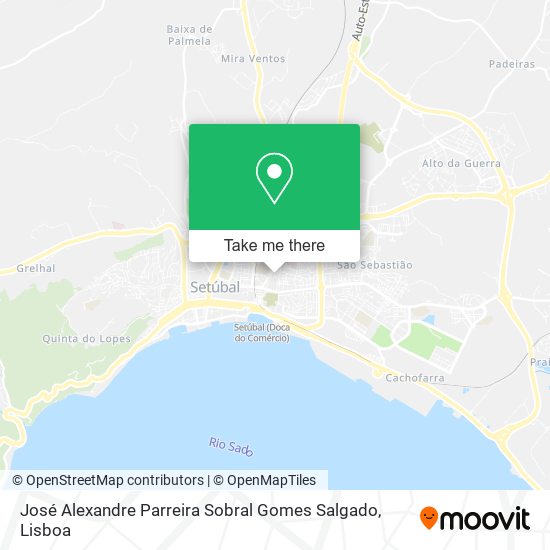 José Alexandre Parreira Sobral Gomes Salgado map