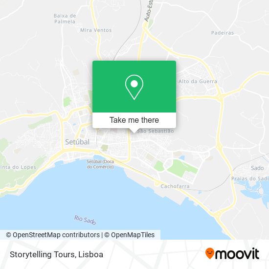 Storytelling Tours map