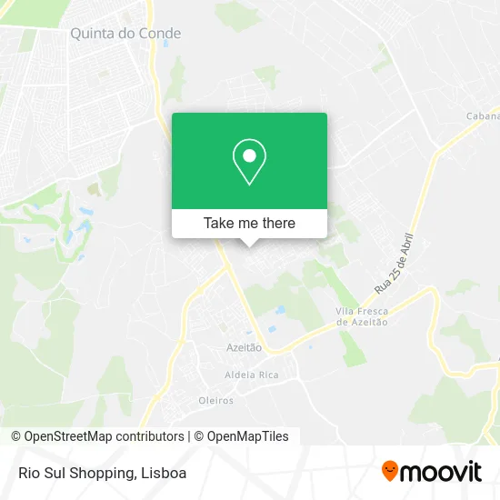 Rio Sul Shopping map