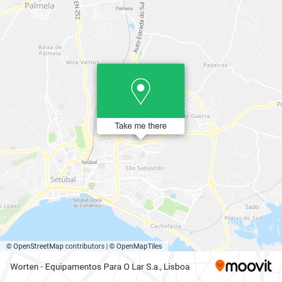 Worten - Equipamentos Para O Lar S.a. mapa