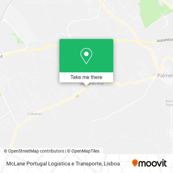 McLane Portugal Logistica e Transporte mapa