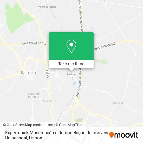 Expertquick Manutenção e Remodelação de Imóveis Unipessoal mapa