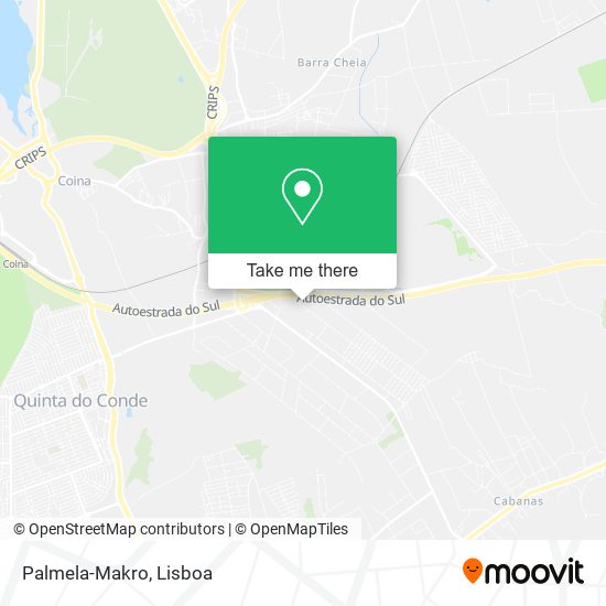 Palmela-Makro mapa