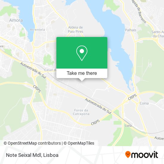 Note Seixal Mdl map
