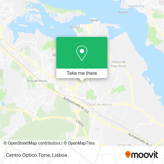 Centro Optico Torre map