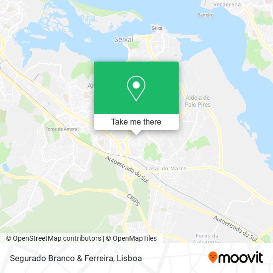 Segurado Branco & Ferreira map
