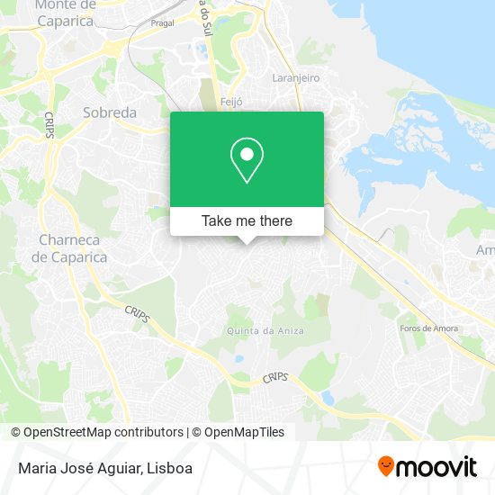 Maria José Aguiar mapa