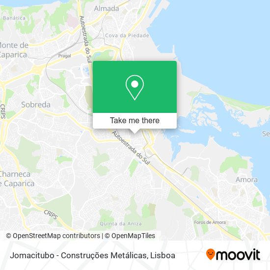 Jomacitubo - Construções Metálicas map
