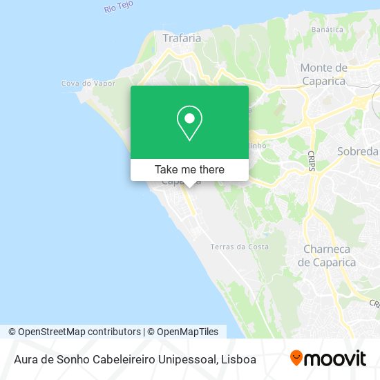 Aura de Sonho Cabeleireiro Unipessoal map