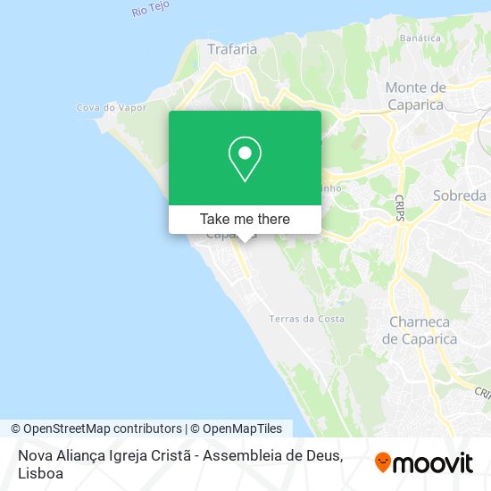 Nova Aliança Igreja Cristã - Assembleia de Deus mapa