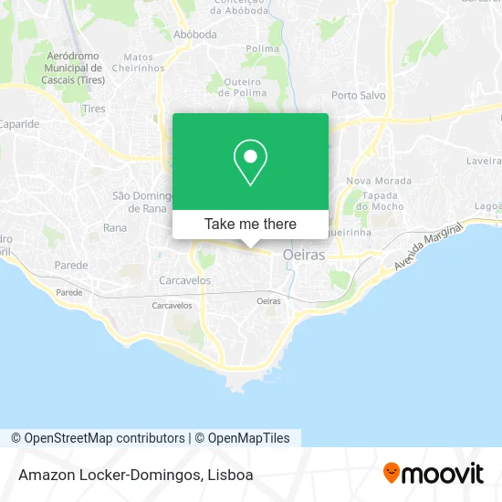 Amazon Locker-Domingos map