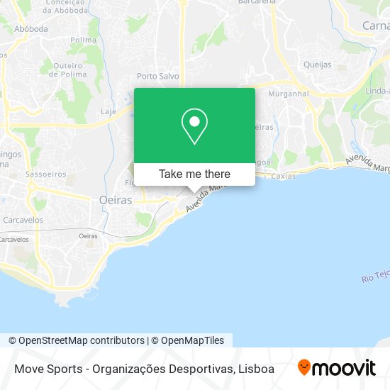 Move Sports - Organizações Desportivas map