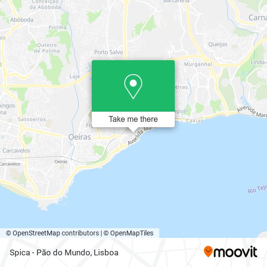 Spica - Pão do Mundo map