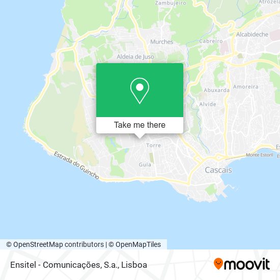 Ensitel - Comunicações, S.a. map