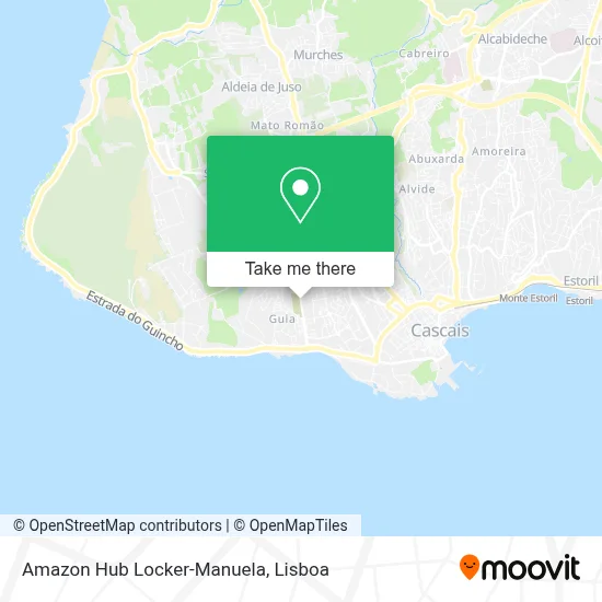 Amazon Hub Locker-Manuela map