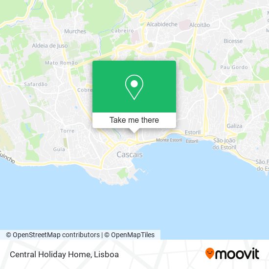 Central Holiday Home map