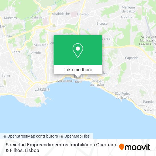 Sociedad Empreendimemtos Imobiliários Guerreiro & Filhos map