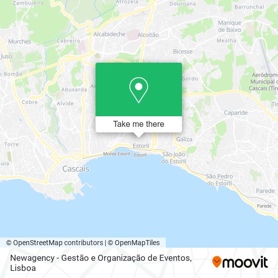 Newagency - Gestão e Organização de Eventos map