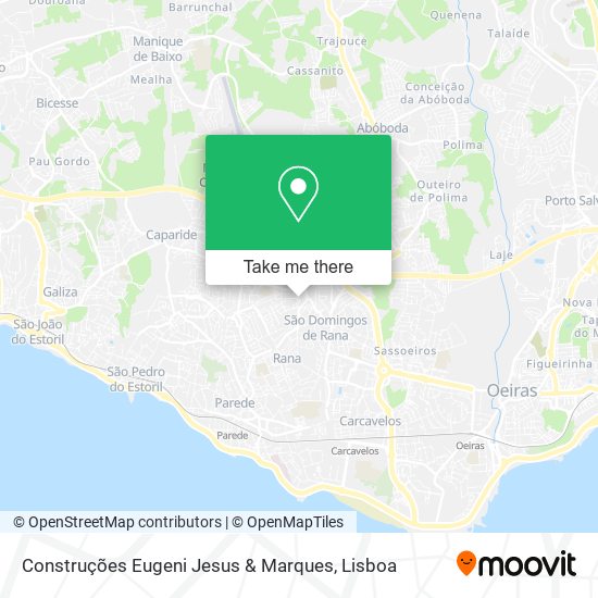 Construções Eugeni Jesus & Marques map
