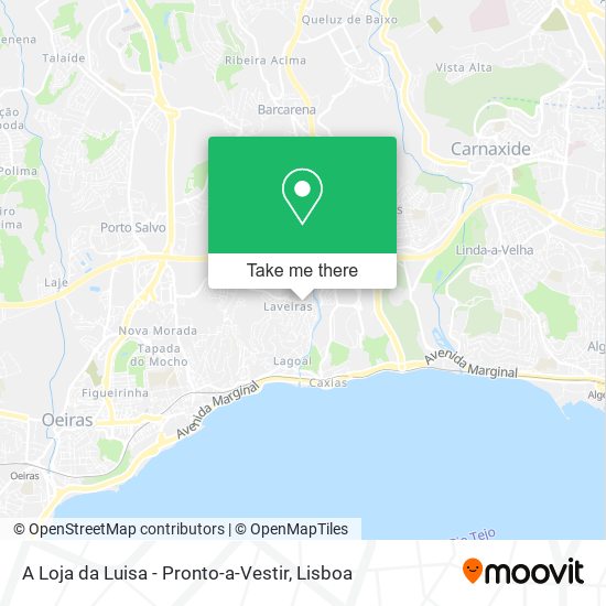A Loja da Luisa - Pronto-a-Vestir map