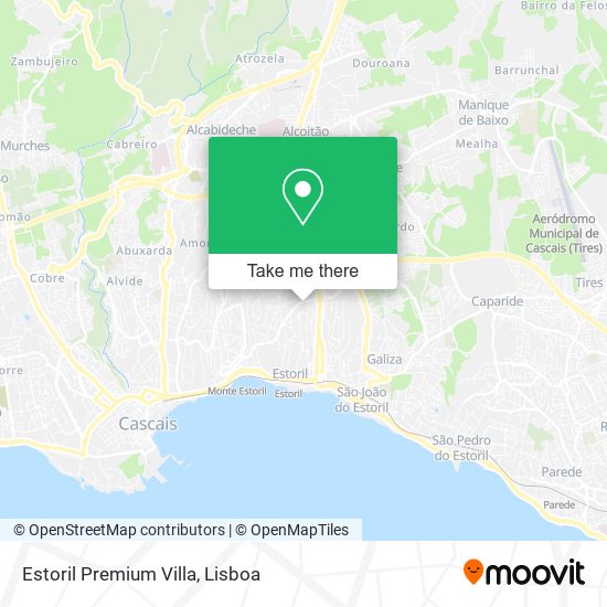 Estoril Premium Villa mapa
