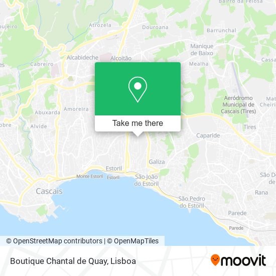 Boutique Chantal de Quay mapa