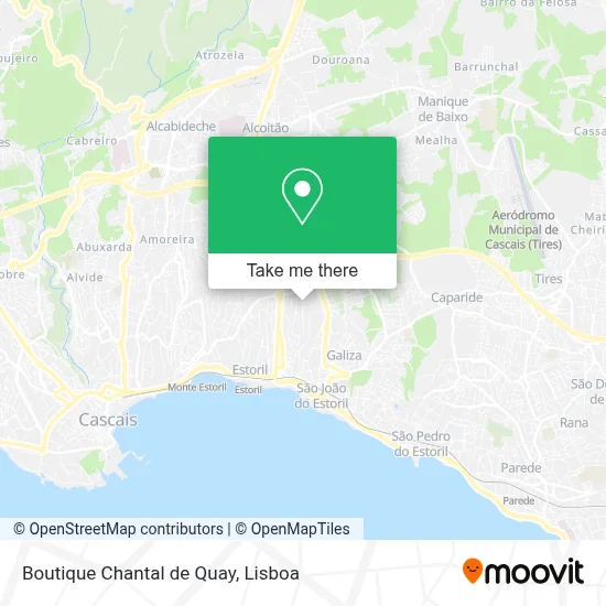 Boutique Chantal de Quay map