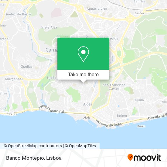 Banco Montepio map