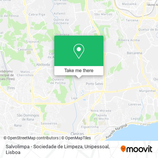Salvolimpa - Sociedade de Limpeza, Unipessoal mapa