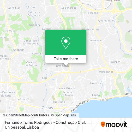 Fernando Tomé Rodrigues - Construção Civil, Unipessoal map