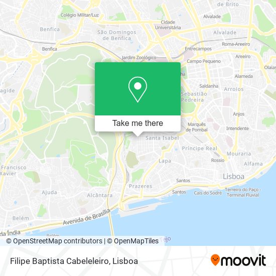 Filipe Baptista Cabeleleiro mapa