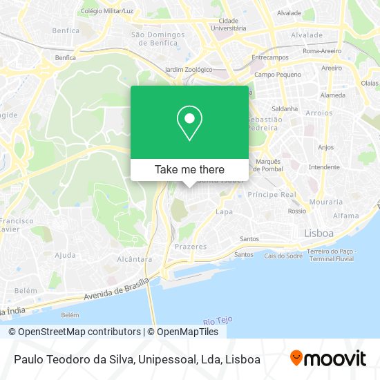 Paulo Teodoro da Silva, Unipessoal, Lda map