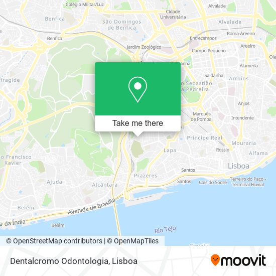 Dentalcromo Odontologia mapa