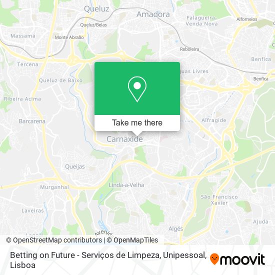 Betting on Future - Serviços de Limpeza, Unipessoal mapa