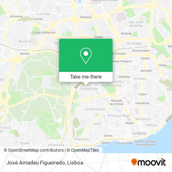 José Amadeu Figueiredo map