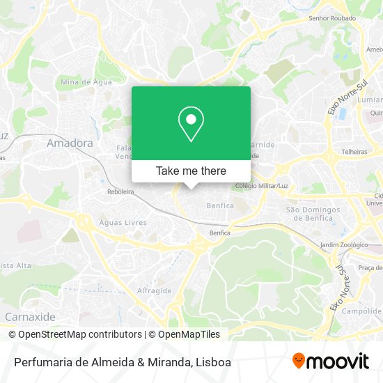 Perfumaria de Almeida & Miranda map