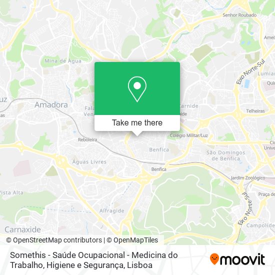 Somethis - Saúde Ocupacional - Medicina do Trabalho, Higiene e Segurança map