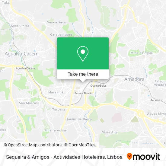 Sequeira & Amigos - Actividades Hoteleiras map