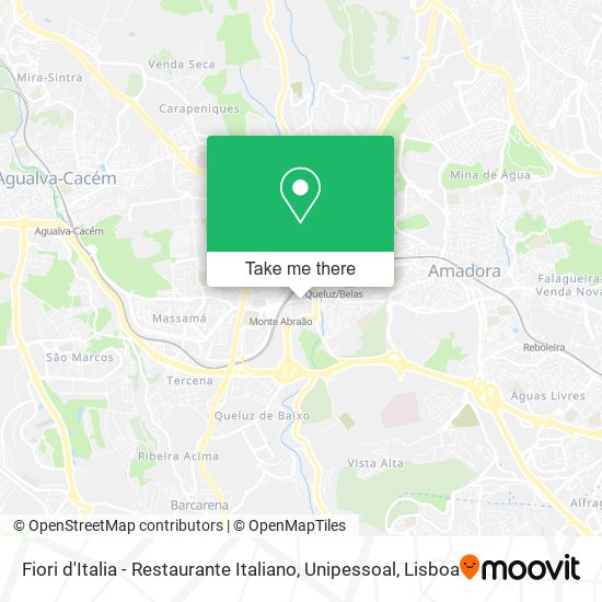Fiori d'Italia - Restaurante Italiano, Unipessoal map