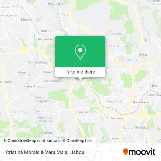 Cristina Morais & Vera Maia map